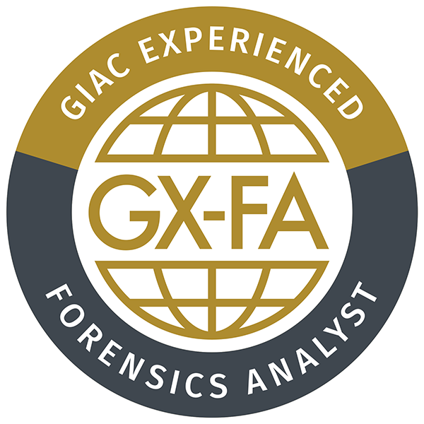 Certification badge